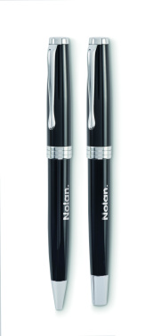 Logotrade advertising products photo of: Ball pen and roller set