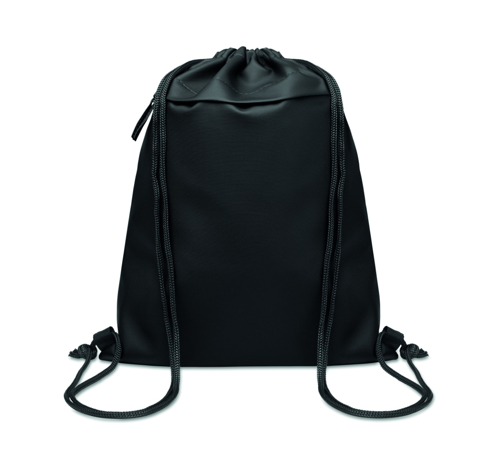 Logotrade promotional gift image of: Drawstring bag in 600D RPET
