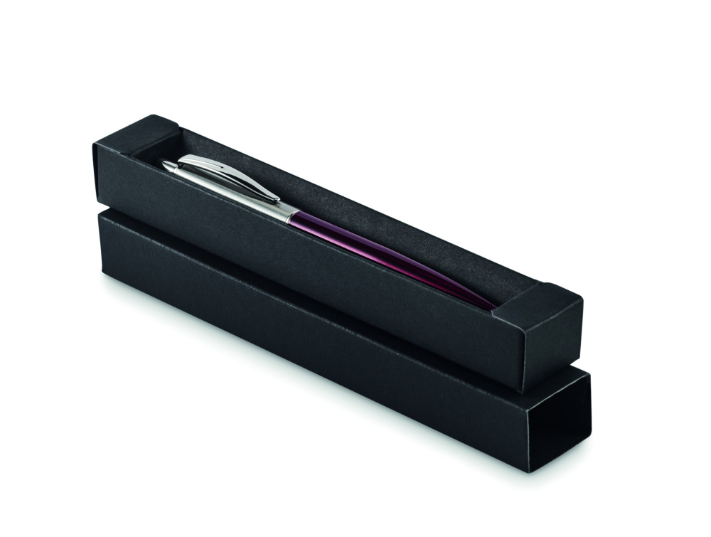 Logotrade business gift image of: Push button pen in box