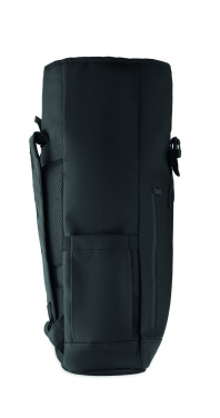 Logotrade corporate gift image of: Rolltop laptop rucksack 600D