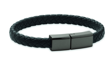 Logotrade promotional giveaway image of: Braided bracelet cable type-C