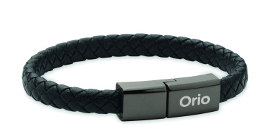 Logotrade promotional giveaways photo of: Braided bracelet cable type-C