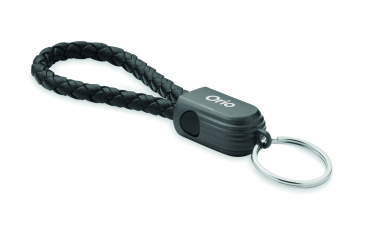 Logo trade promotional merchandise photo of: Key ring loop cable type-C