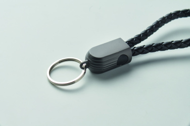 Logo trade promotional gift photo of: Key ring loop cable type-C