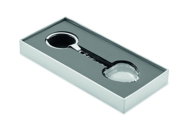Logo trade promotional products picture of: Glass heart award key ring