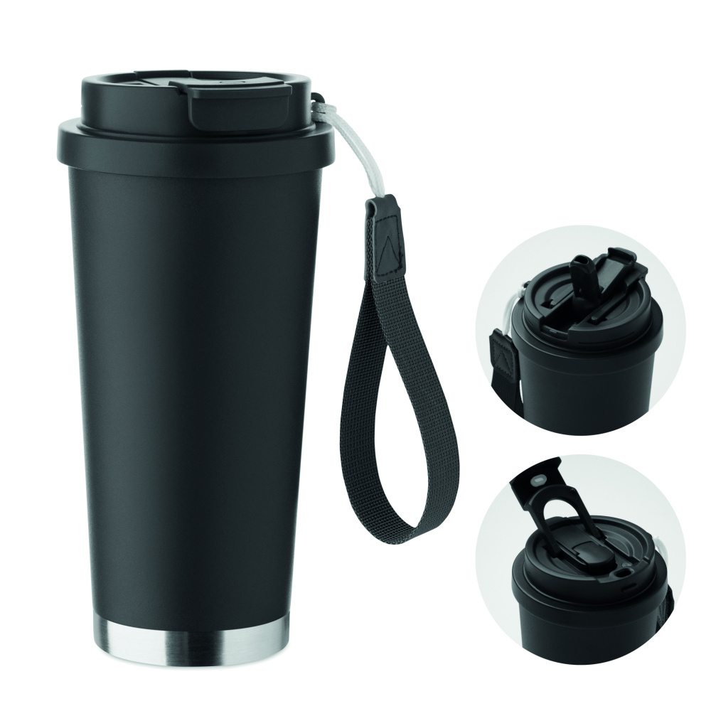 Logo trade promotional giveaway photo of: Double wall tumbler 500ml