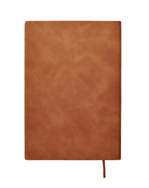 Logo trade promotional product photo of: A5 notebook in smokey PU