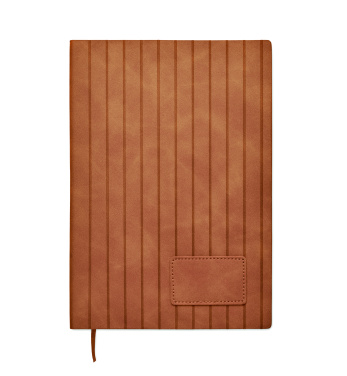 Logotrade corporate gift image of: A5 notebook in smokey PU