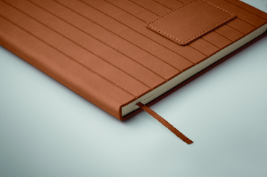 Logotrade corporate gift picture of: A5 notebook in smokey PU