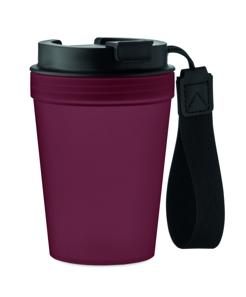 Logo trade promotional items image of: Single wall tumbler 300 ml