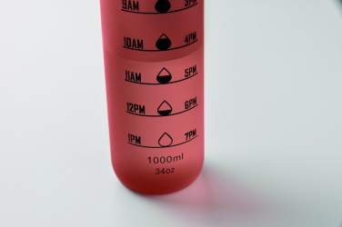 Logo trade promotional gifts picture of: Sports water bottle RPET 1L