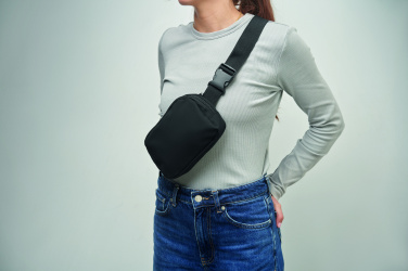 Logo trade promotional gifts image of: Waist bag in 210D polyester