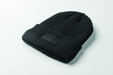 Logo trade promotional gifts image of: 3M knitted beanie with cuff