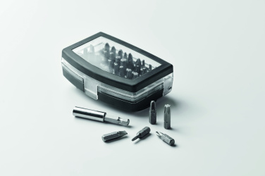 Logo trade promotional gifts image of: 32 pcs screwdriver bit set