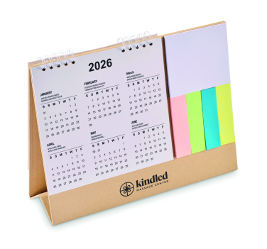 Logotrade promotional gifts photo of: Desk calendar with memo pad