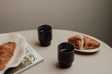 Logo trade promotional gift photo of: VINGA Nagano RCS  recycled SS mugs, set of 2