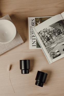 Logo trade corporate gift photo of: VINGA Nagano RCS  recycled SS mugs, set of 2