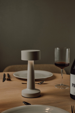 Logo trade business gifts image of: VINGA Maris RCS recycled ABS table lamp