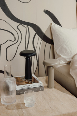 Logo trade promotional giveaway photo of: VINGA Avery RCS table lamp