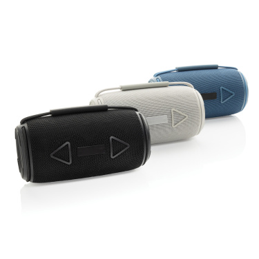 Logotrade promotional product image of: Prisma RCS recycled plastic IPX 4 waterpoof 16W speaker