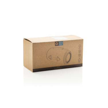 Logo trade promotional gift photo of: Prisma RCS recycled plastic IPX 4 waterpoof 16W speaker