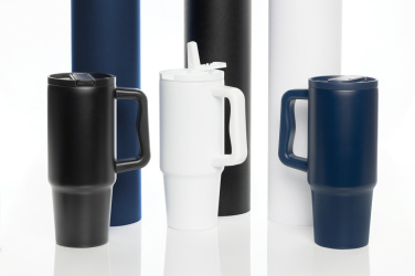 Logotrade promotional giveaway picture of: Embrace Leakproof RCS recycled stainless steel tumbler 900ml