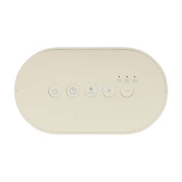 Logotrade promotional merchandise image of: LumaRise RCS reycled plastic white noise alarm clock