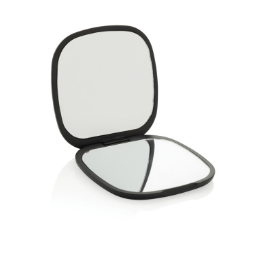 Logo trade promotional merchandise image of: Reflecta RCS recycled plastic make-up mirror