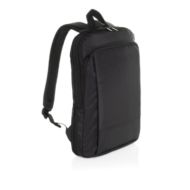 Logo trade advertising products picture of: Flexpack Aware™ RPET Expandable Slim 15.6" Laptop Backpack
