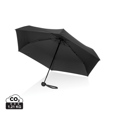 Logotrade promotional product image of: 19.5" Aware™ RPET super mini manual 190T Pongee umbrella