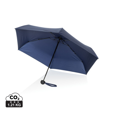 Logotrade business gift image of: 19.5" Aware™ RPET super mini manual 190T Pongee umbrella