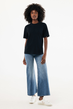 Logo trade promotional giveaways image of: IQONIQ Nikko heavyweight recycled cotton t-shirt