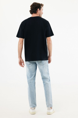 Logo trade corporate gift photo of: IQONIQ Nikko heavyweight recycled cotton t-shirt