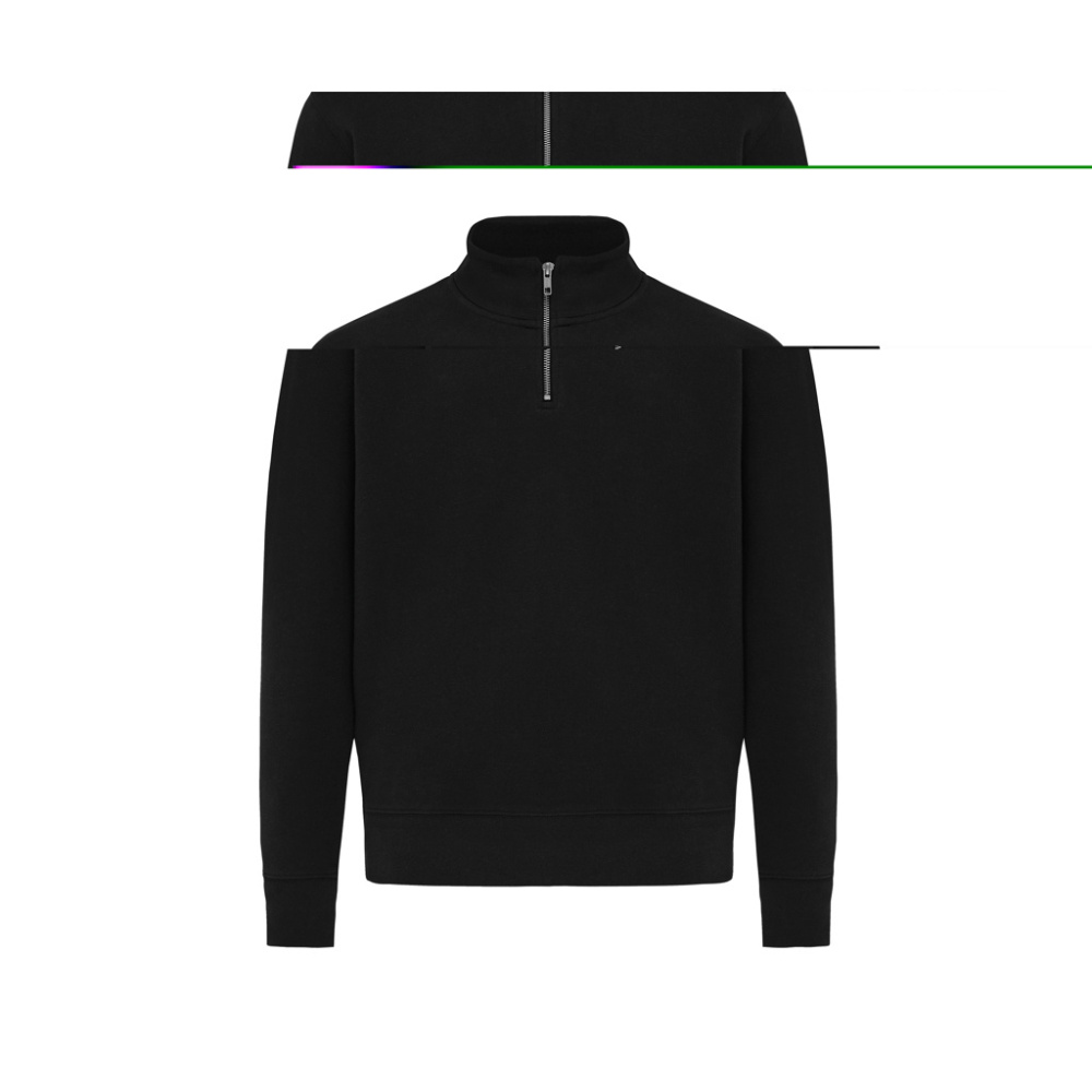 Logo trade promotional products picture of: IQONIQ Elgon recycled cotton quarter zip sweater