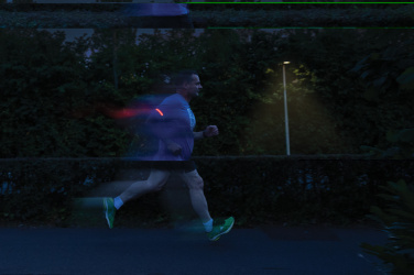 Logo trade business gift photo of: Lumi Sprint RCS rplastic LED re-chargeable running light