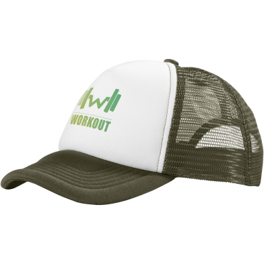 Logo trade promotional products image of: Trucker 5 panel cap
