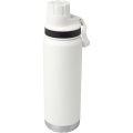 Fortis 700 ml RCS certified recycled stainless steel copper vacuum  insulated water bottle, White