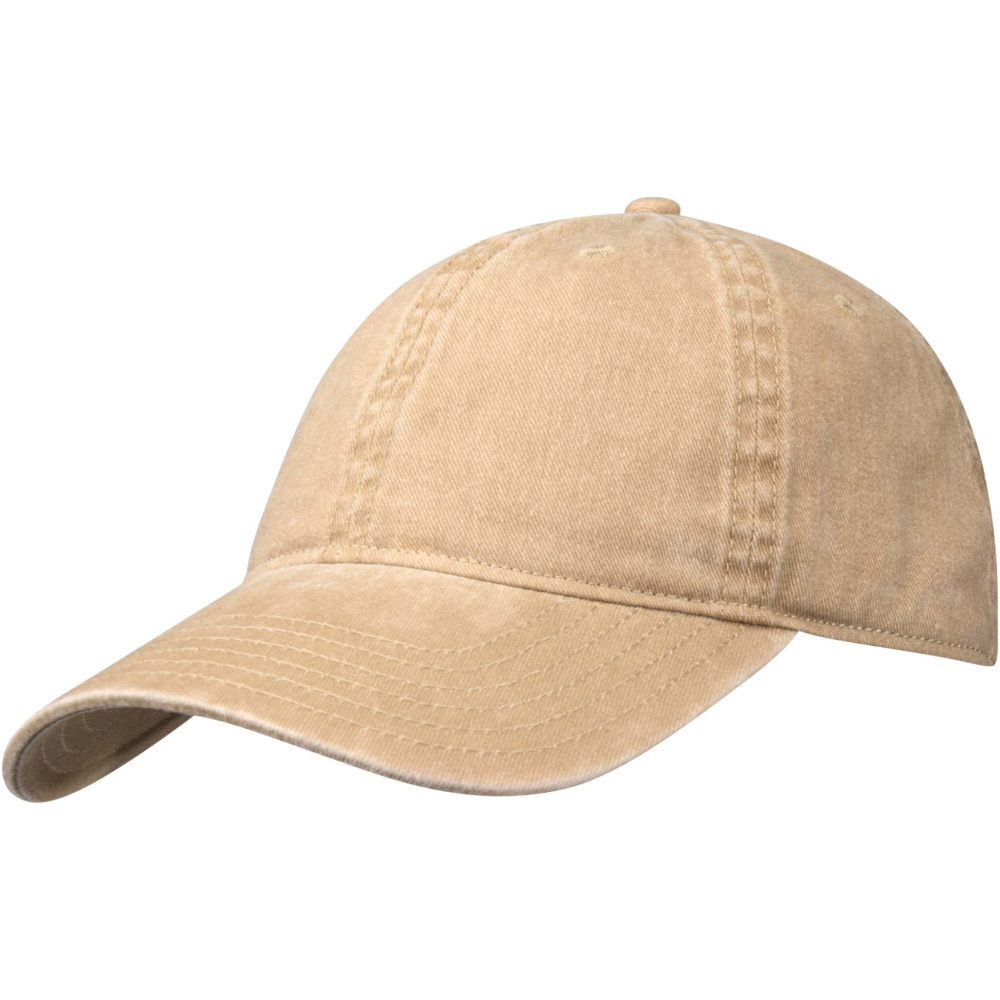 Logo trade corporate gifts image of: Grafton 6 panel washed cap
