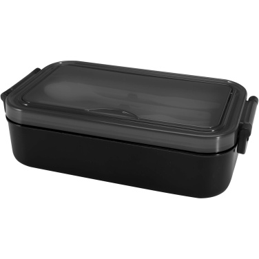 Logo trade promotional product photo of: Snappy lunch box and cutlery set