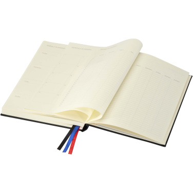 Logo trade promotional gift photo of: Alder A5 hard cover notebook