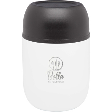 Logotrade promotional giveaway picture of: Supo 480 ml double-walled recycled stainless steel lunch pot