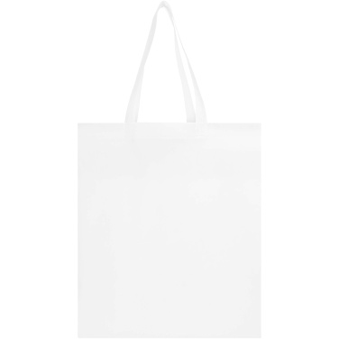 Logotrade promotional giveaway image of: EcoSeal GRS recycled nonwoven gusset tote bag 12L