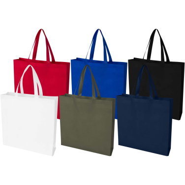 Logotrade business gift image of: EcoSeal GRS recycled nonwoven gusset tote bag 12L