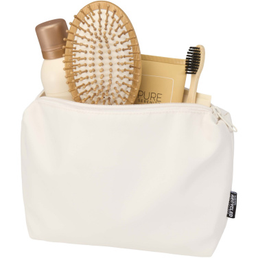 Logo trade promotional merchandise picture of: Trip Aware™ recycled travel toiletry pouch 2L