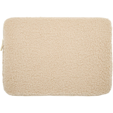 Logotrade promotional product picture of: Bear 13" GRS recycled sherpa laptop sleeve 2L