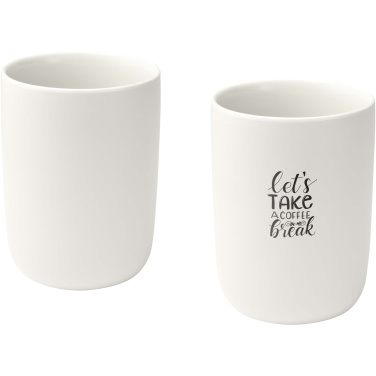 Logotrade promotional merchandise picture of: Male 350 ml ceramic cups - set of 2