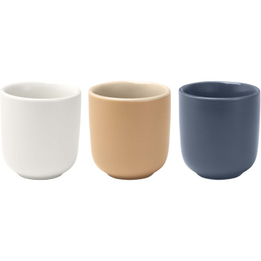 Logotrade promotional giveaway picture of: Male 90 ml ceramic espresso cups - set of 2