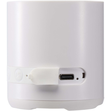 Logo trade promotional item photo of: Hunor 3W recycled plastic wireless speaker