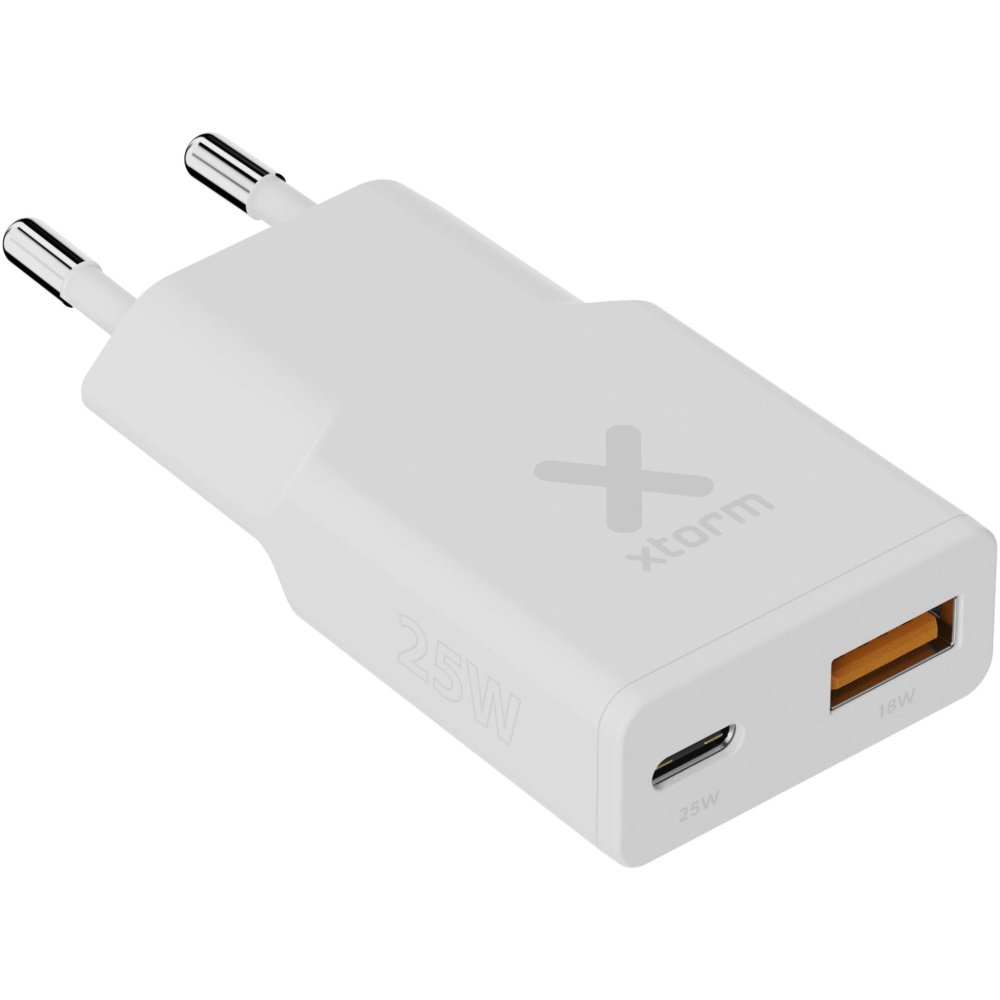 Logotrade promotional item image of: Xtorm XG2SL025 Go2 SlimLine 25W charger