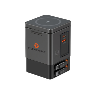 Logotrade corporate gift image of: Urban Vitamin Sacramento 105W GAN charger+retractable cables